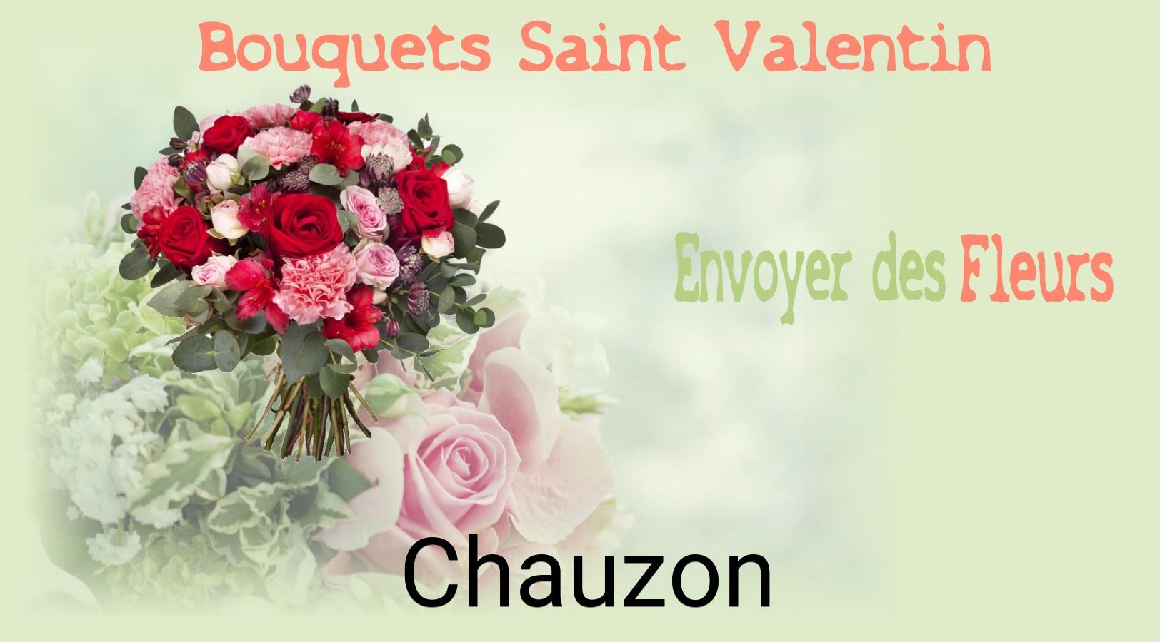 Roses de Saint-Valentin livrées à Chauzon